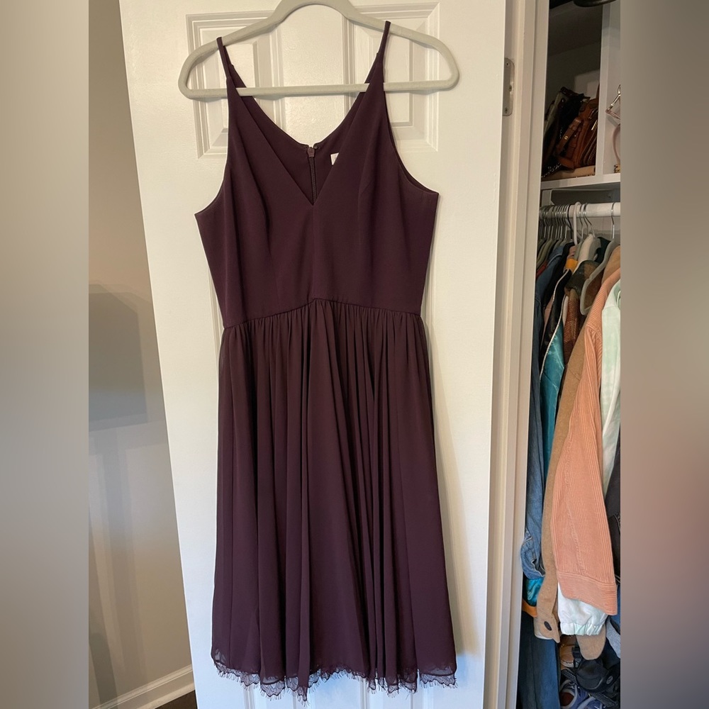 Dress the Population Fit and Flare dress